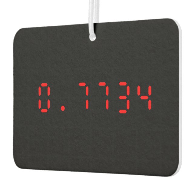 LED-Rechner Hallo | 0,7734 Autolufterfrischer (Links)