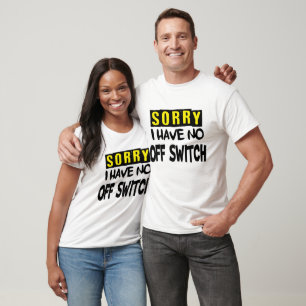LED-Shirts "Kein Aus" T-Shirt