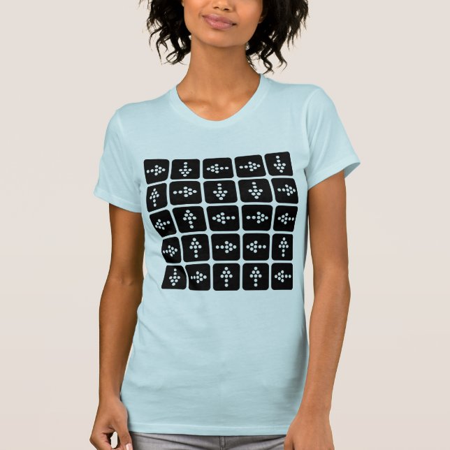 LED-Stilpfeile T-Shirt (Vorderseite)