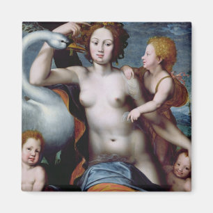 Leda und der Schwan Magnet
