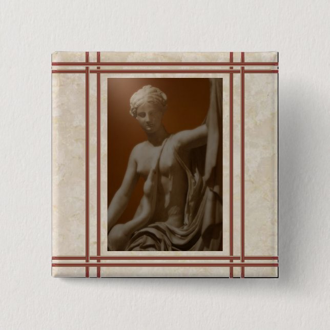 Leda und Swan Button (Vorderseite)