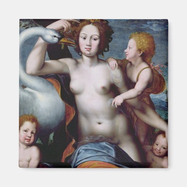 Leda und Swan Magnet (Vorne)