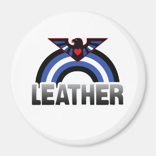 Leder Adler Stolz Magnet