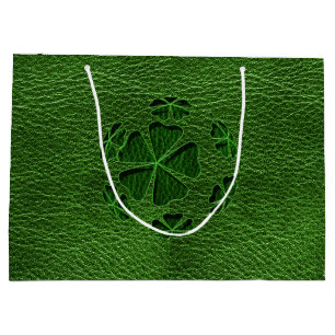 Leder-Blick Iren CloverBall Große Geschenktüte