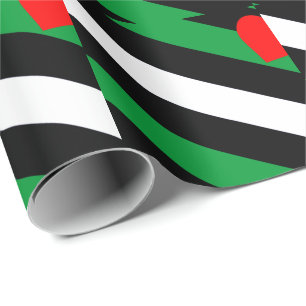 Leder Boi Stolzflagge Geschenkpapier