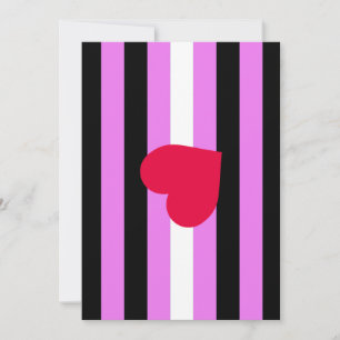 Leder-Girl-Pride-Flagge Feiertagskarte