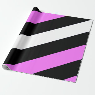 Leder-Girl-Pride-Flagge Geschenkpapier