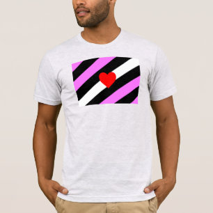 Leder-Girl-Pride-Flagge T-Shirt