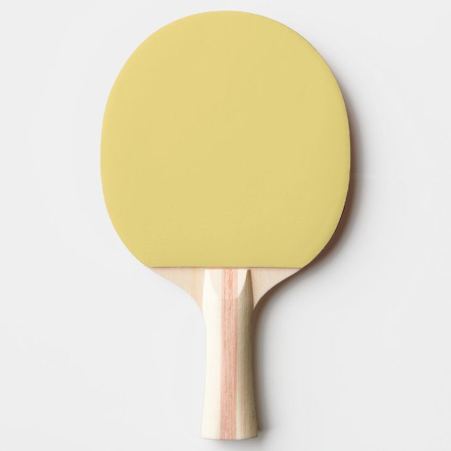 Leder in Büffetform Traditionelle Single Tischtennis Schläger (Vorderseite)