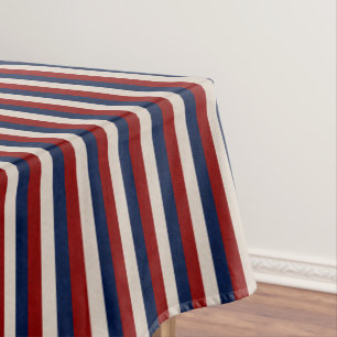 Leder Look Patriotische Streifen-52x70 TABLECLOTH Tischdecke