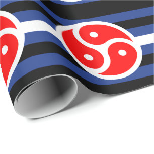 Leder-Praxis-Stolzflagge Geschenkpapier