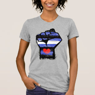 Leder Pride Faust T-Shirt