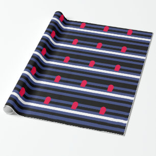 Leder-Pride-Flagge Geschenkpapier