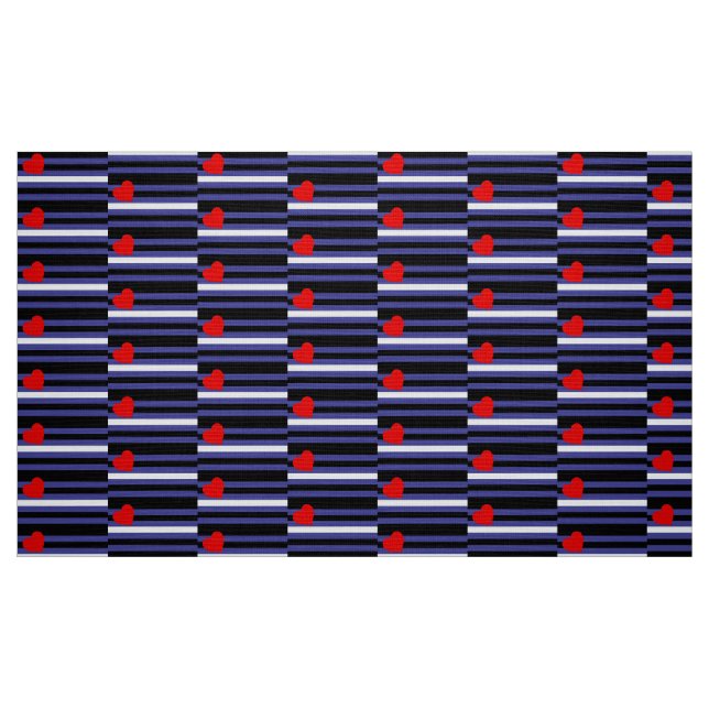 Leder-Pride-Flagge Stoff (Fat Quarter (45,7 x 55,9 cm))