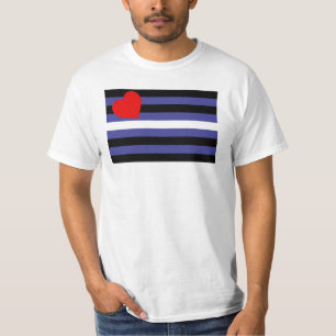 Leder-Pride-Flagge T-Shirt