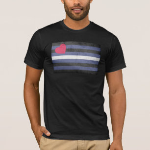 Leder-Pride-Flagge T-Shirt