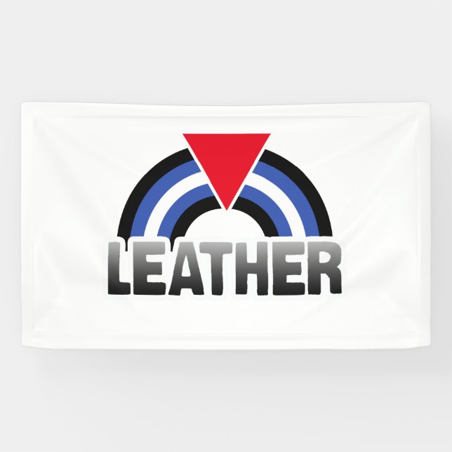 Leder Queer Stolz Banner (Horizontal)