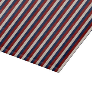 LEDER SEHEN PATRIOTISCHE STREIFEN-11x8-SCHNITTSTEL Schneidebrett