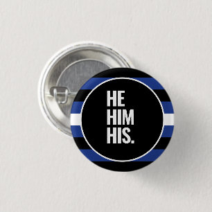 Leder Stolz Button
