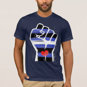 Leder Stolz Widerstand T-Shirt