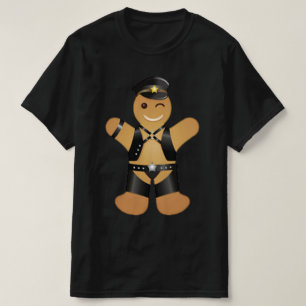 Leder-Vater-Sohn-Motorrad-Biker-Lustig T-Shirt
