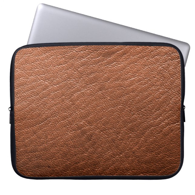 Lederbekleidung Laptopschutzhülle (Vorderseite)