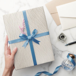Lederhochzeit von Ledercreme-Imitaten Geschenkpapier
