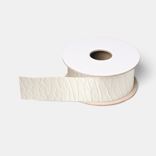 Lederhochzeit von Ledercreme-Imitaten Ripsband (Spule)