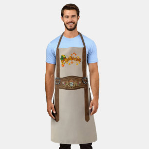 Lederhosen-Deutsch und Oktoberfest-Schürze Schürze