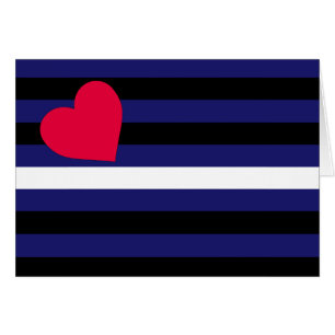 Lederner Latex und BDSM Stolz-Flagge