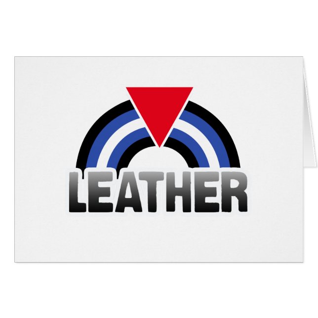 Lederner queer Stolz (Vorderseite (Horizontal))