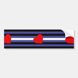 Lederner Stolz-Flagge Autoaufkleber