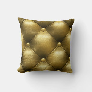 Ledersofa Elegance: Luxuriöse Upholsterie. Kissen