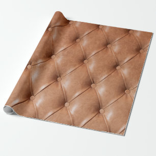 Ledersofa-Hintergrund Geschenkpapier