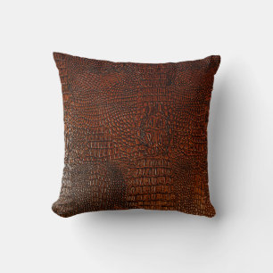 Ledertextilien, braun, abstrakt, antik, ,ba kissen