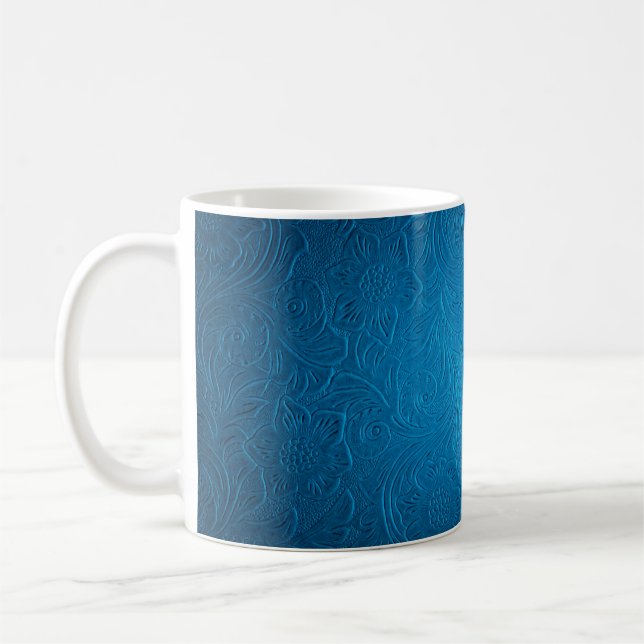 Ledertextur Kaffeetasse (Links)