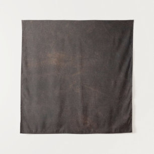 Ledertextur-Scrapbooking braun Wandteppich