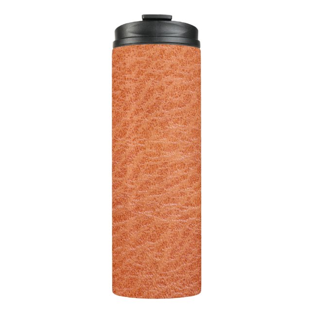 Ledertextur Thermosbecher (Vorderseite)