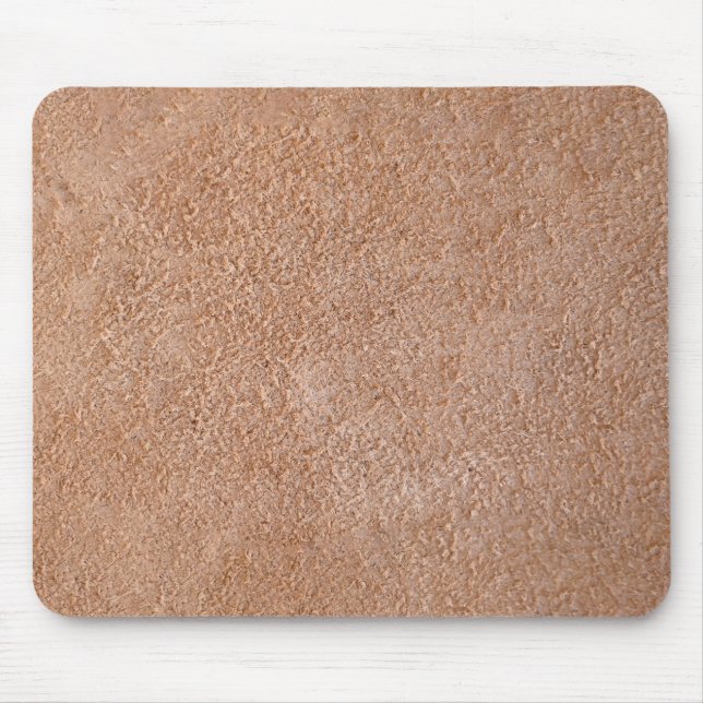 Ledertextur Wildleder-Hintergrund-Muster natürlich Mousepad (Vorne)