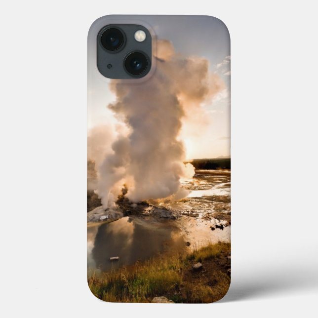 Ledge Geyser, Norris Geyser Basin Case-Mate iPhone Hülle (Rückseite)