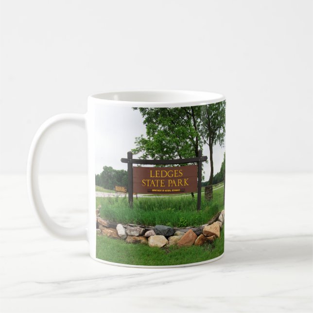 Ledges Staat Park Eintritt Kaffeetasse (Links)