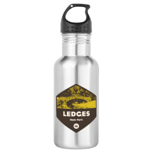 Ledges Staat Park Iowa Edelstahlflasche