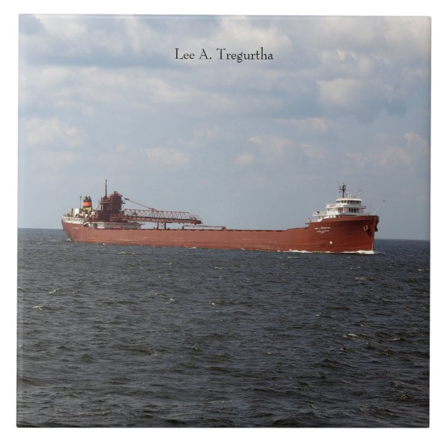 Lee A. Tregurtha Fliese (Vorderseite)