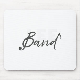 Lee Band Booster Neues Logo Nur Rot Mousepad