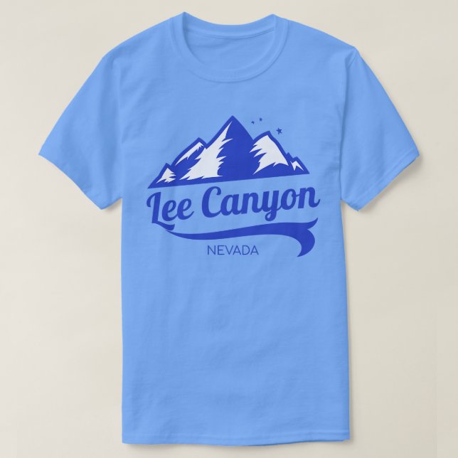 Lee Canyon Ski Nevada T-Shirt (Design vorne)