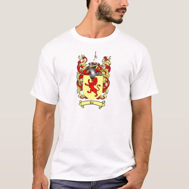 LEE-FAMILIENWAPPEN - LEE-WAPPEN T-Shirt (Vorderseite)