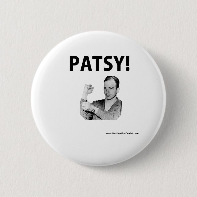 Lee Harvey Oswald Button (Vorderseite)