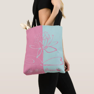 Lee Hiller Designs Akzente Pink Aqua Tasche
