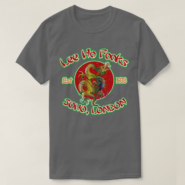 Lee Ho Fooks von Warren Zevon beunruhigt T-Shirt (Design vorne)