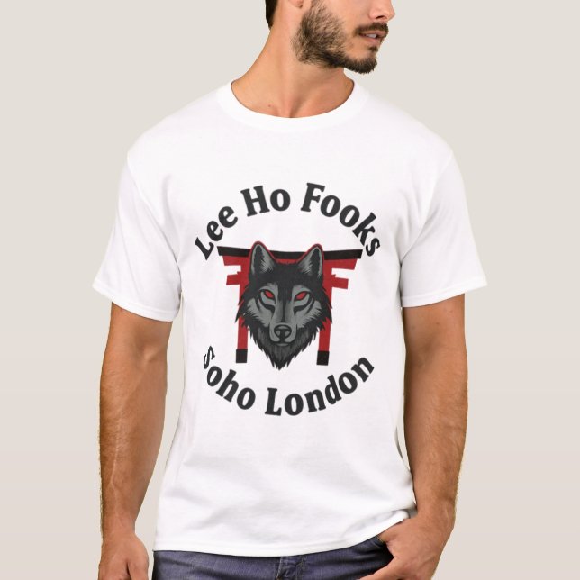 Lee Ho Fooks Wolf Logo T-Shirt (Vorderseite)